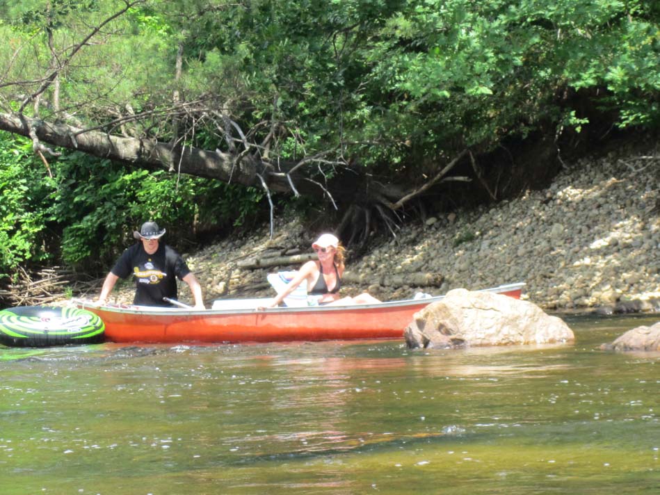 Canoeing the Pemigewasset River