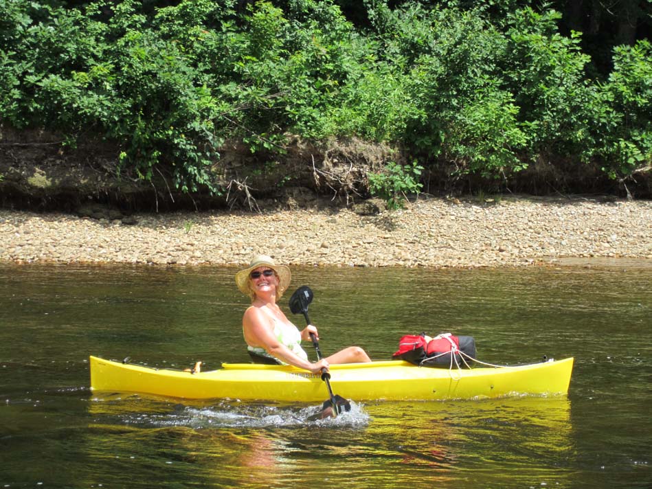 Kayaking the Pemigewasset River