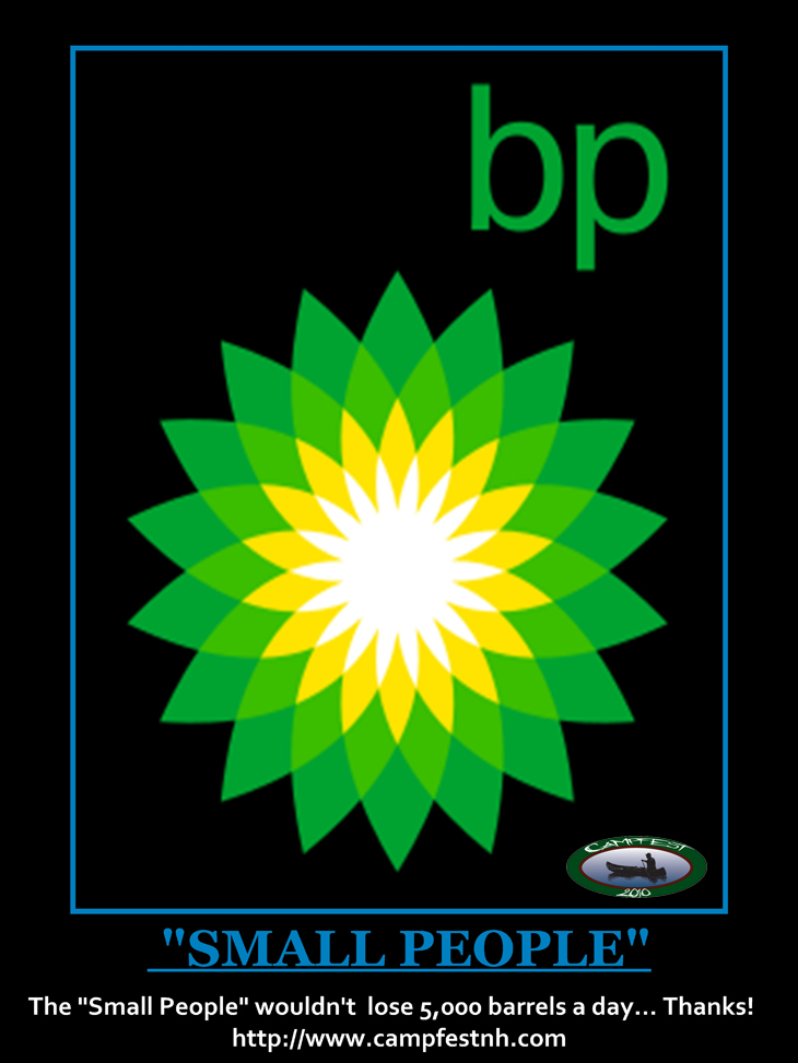 BP OIL SMALL PEOPLE