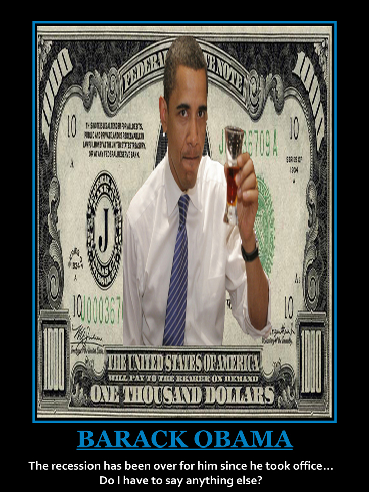 Barack Obama Beer 1000 Dollar Bill